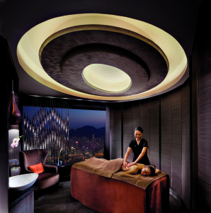 Spa treatment room