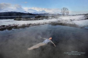 Vitality Pool with Snow - Photo by Don MacMonagle